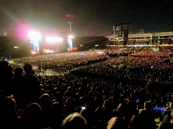Foto do show